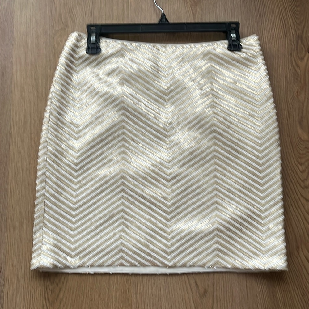 Sequin mini skirt